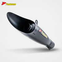 RS Modified Motorcycle Exhaust System 51Mm Airship Tail with Straight through Lifting Lug Compatible MT07 CBR650 ZX-4R R6