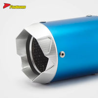 Carbon Fiber 51Mm AR Cola Can Embossed End Can Exhaust for Motorcycle Pipe