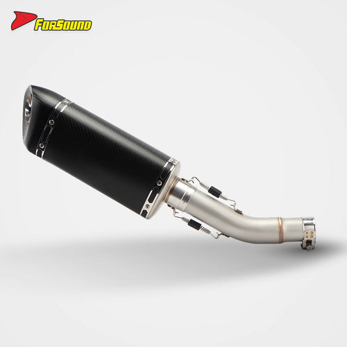 For SUZUKI GSX250R Gsx 250R GSX250 51Mm Stainless Steel Exhaust System Carbon Fiber Motorcycle Exhaust Muffler Factory Direct