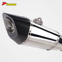 Exquisite and Heat Resistant New Condition 60Mm Stainless Steel Motorcycle Full System Exhaust Pipe for KAWASAKI ZX-6R ZX-4R