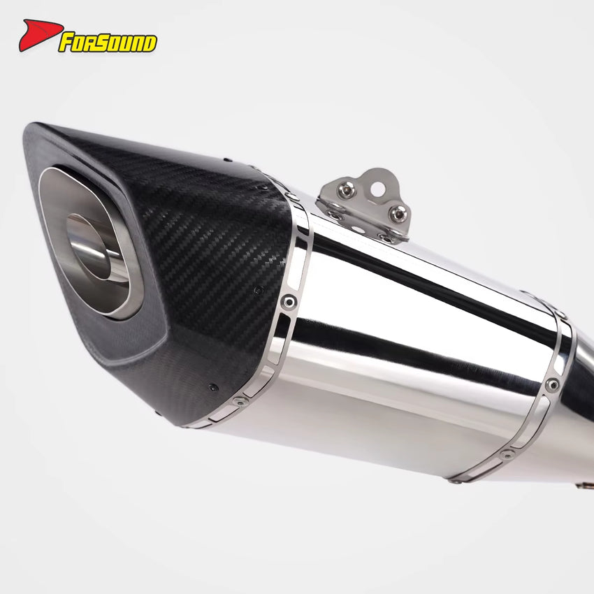 Exquisite and Heat Resistant New Condition 60Mm Stainless Steel Motorcycle Full System Exhaust Pipe for KAWASAKI ZX-6R ZX-4R
