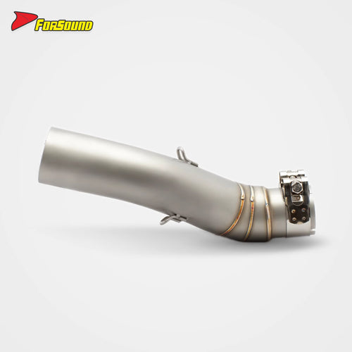 New FORSOUND for Cb400F Stainless Steel Mid-Section Bent Pipe Aftermarket Exhaust 2014-2025 Model Compatible
