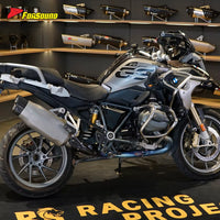 RS Original Custom Carbon Fiber Exhaust System Forsound Silver for R1250GS ADV 2019-23 New Condition Middle Motorcycle Exhaust 1