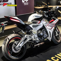 For ZONTES 703RR 2023-2025 Bottom-Exit Straight-Through Exhaust Pipe Aggressive Sound Improved Exhaust Flow Power Boost OEM&ODM