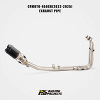 New Forsound/Sound Stainless Steel Carbon Fiber Muffled Exhaust Pipe for 450SR/NK Right Side with 1 Year Warranty