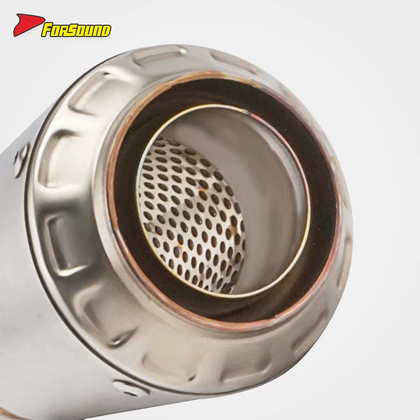 New Condition Motorcycle Exhaust for KTM 1290GT 1290SDR 2017-2020 Stainless Steel Motorcycle Mid-Tail Integrated Exhaust Muffler