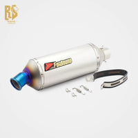 Stainless Steel 51Mm Exhaust End Can for Universal Motorcycle 51Mm Pipe