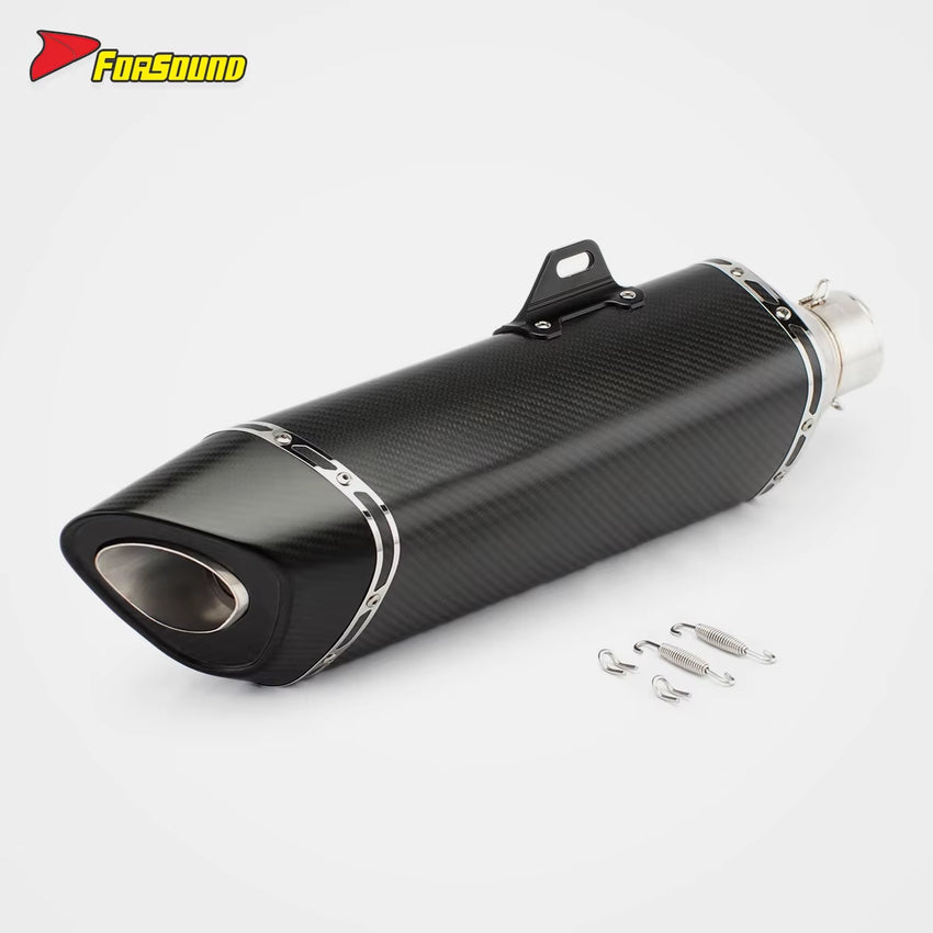 Carbon Fiber R11-7 Universal End Can Exhaust Pipe for Motorcycle