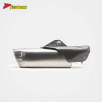 FORSOUND Yamaha MT10 Exhaust K12 Style Long Mid-Tail Slip-On Muffler Stainless Steel for Yamaha R1 2015-2025 Superbike Extended