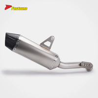 FORSOUND Cf Moto 800Mt Motorcycle Exhaust Mid-Tail Integrated Stainless Steel Exhaust 2022-2025 Adventure Sporty Deep Sound