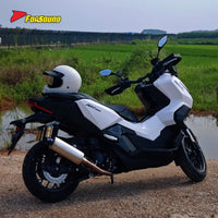 For ADV 350 Stainless Steel Exhaust Blue Tip Immortal Bird Full System Deep Mellow Exhaust Note 2024-2025 Model Compatible OEM