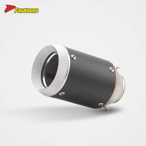RS Original Ninja 400 Modified AR for Coke Can Barrel round Mouth Exhaust Pipe for Z900R3 675NK 703RR Motorcycles