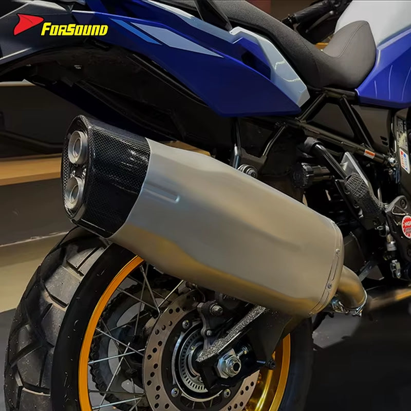 For V-STROM800DE Titanium Alloy 51Mm Full Motorcycle Exhaust System ODM&OEM