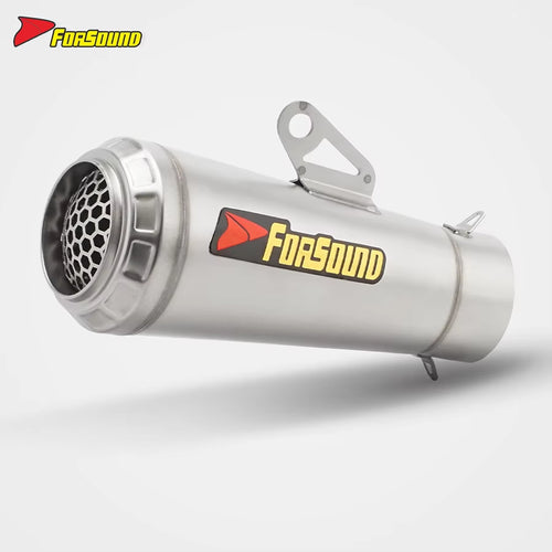 RS for Competitive Exhaust Pipe for Motorcycle Modified Tail Slant Z900 R3 CBR NINJA 660RR MT GSX Stainless Steel New Condition