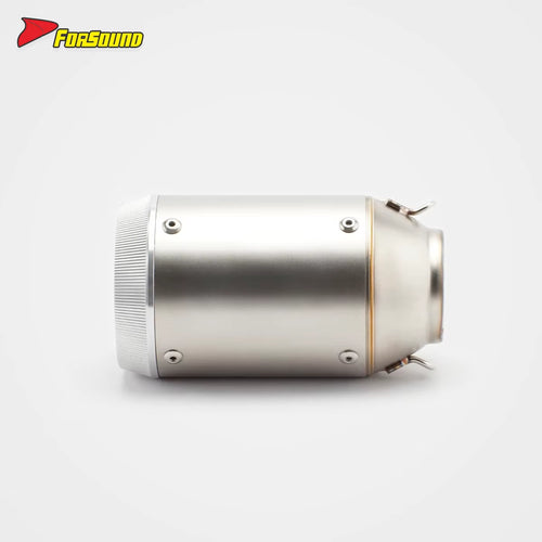 Stainless 51Mm Cola Can Nozzle Exhaust Pipe for Motorcycles.
