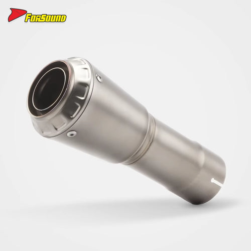 New Condition Stainless Steel 60Mm Mid-Tail Integrated Exhaust Pipe for BMW Motorrad S1000XR 20-25 Sport Touring Motorcycle