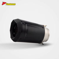 Stainless Steel 60Mm AR Angled Tail Section Exhaust Pipe for Universal Motorcycle Pipe