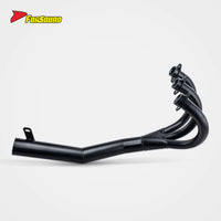 New FORSOUND KAWASAKI KH250 Retro Motorcycle Black Painted Cast Iron Exhaust Pipe Replacement for CB750K/ Includes Exhaust