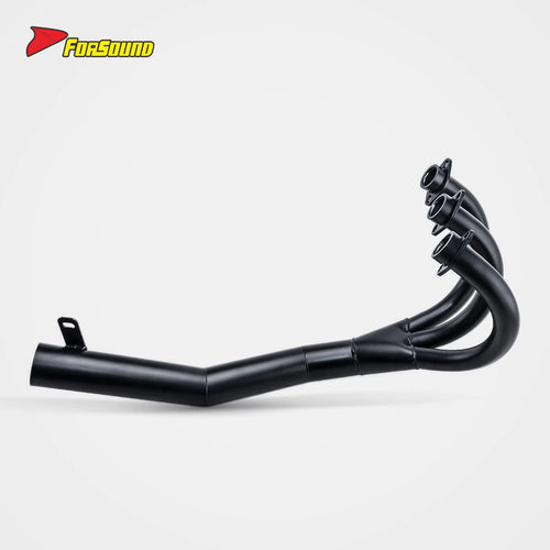 New FORSOUND KAWASAKI KH250 Retro Motorcycle Black Painted Cast Iron Exhaust Pipe Replacement for CB750K/ Includes Exhaust