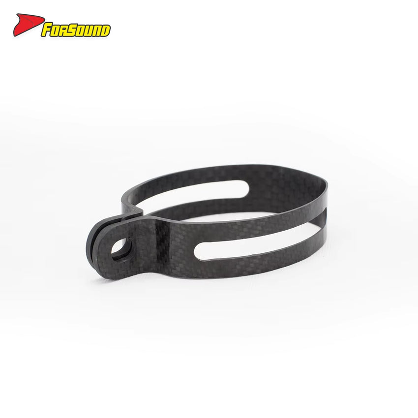 RS for Carbon Fiber Exhaust Pipe 51MM Caliber for Motorcycle Modified Competitive Running Mouth for Street ZX-4R R 3 450RR 600