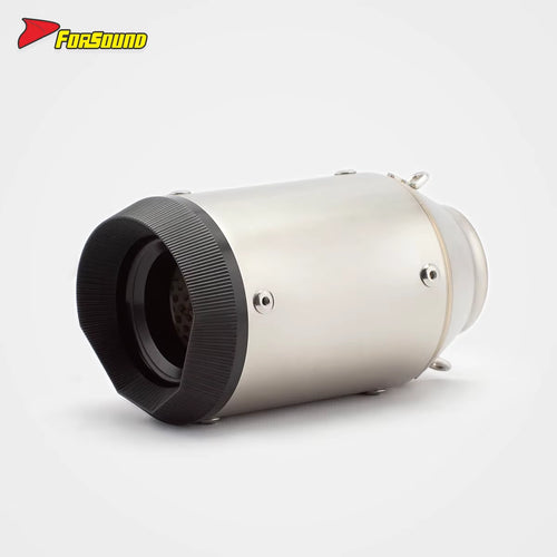 Stainless Steel Carbon Fiber 51Mm AR Cola End Can Exhaust Pipe for Universal Motorcycle Pipe