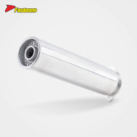 Exquisite and Heat Resistant Beet Retro-Style Integrated Motorcycle Full High-Exit Exhaust Pipe for NONDA CBX400F 1981-1984