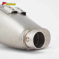 For QJMOTOR QJ800GS-K Fit 2023-2025 Silvery Stainless Steel Motorcycle Full Bottom-Exit Exhaust System Four-Cylinder OEM ODM