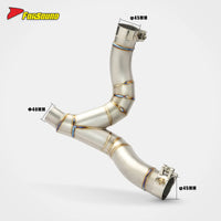 Ducati Monster 950 Titanium Alloy Mid-Pipe Exhaust 2021-Present Performance Grade New FORSOUND Lightweight Design OEM