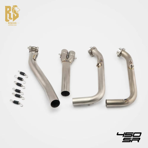 Forsound/Sound for 450SR/NK Right Titanium Alloy Front and Middle Exhaust Pipe for Retrofit/Upgrade New 1-Year Warranty China