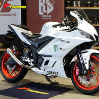 Stainless Steel 51Mm Exhaust Full Motorcycle Exhaust System Yamaha R3 Exhaust ODM&OEM
