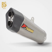 Stainless Steel Carbon Fiber 51Mm Pyramid End Can Exhaust Pipe Universal Motorcycle Pipe