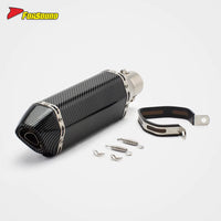51Mm Stainless Steel Exhaust Wholesale General Motorcycle Exhaust System Atvs Dirtbike for Kawasak Exhaust Motorcycle Silencer
