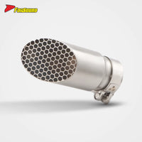 FORSOUND Kawasaki Z900 Stainless Steel Beveled Honeycomb One-Piece Mid-Rear Exhaust Retrofit/Upgrade Factory Direct Supply Bulk