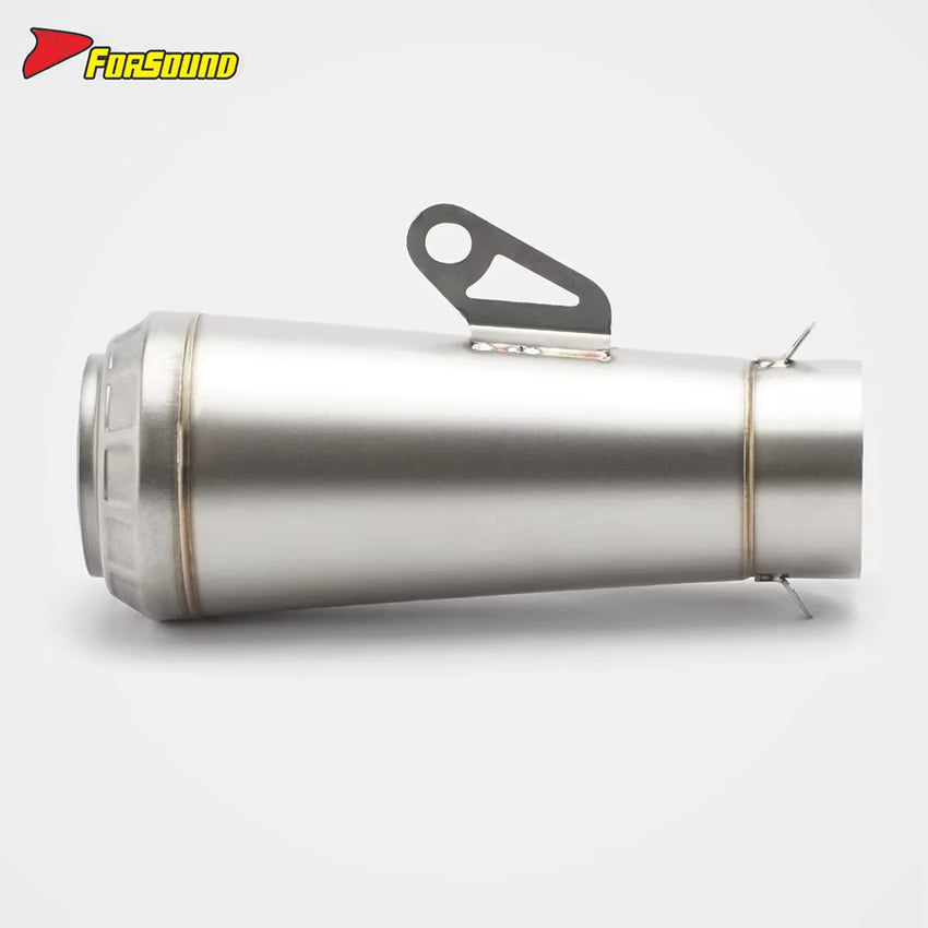 RS for Competitive Exhaust Pipe for Motorcycle Modified Tail Slant Z900 R3 CBR NINJA 660RR MT GSX Stainless Steel New Condition