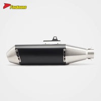 FORSOUND Universal Off-Road Motorcycle Exhaust Pipe Stainless Steel FMF Long Neck Tail Section Escape Retrofit/Upgrade Fit