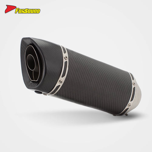 Stainless Steel 51Mm Exhaust Mid-Tail Exhaust Pipe for Ninja 400