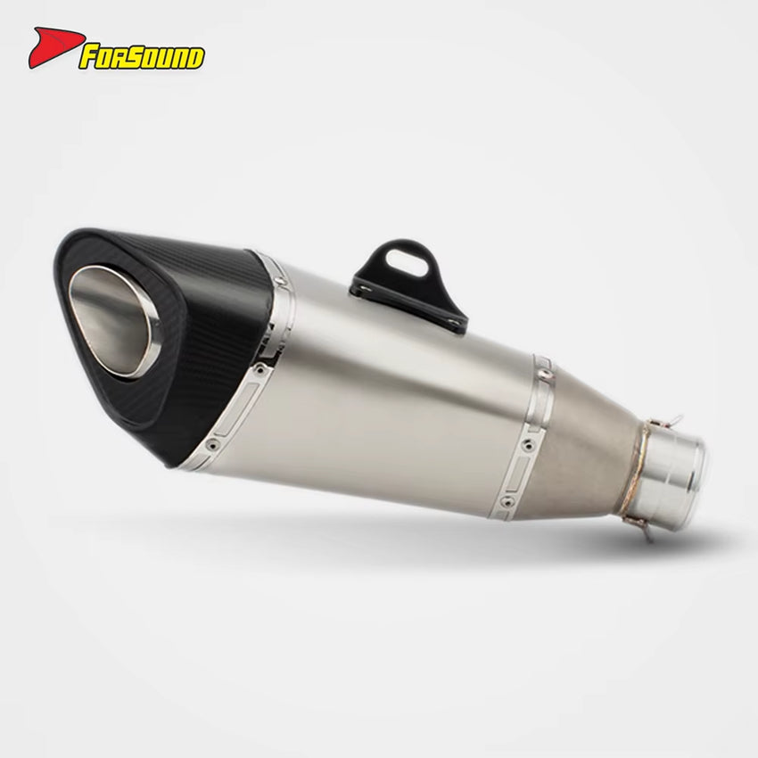 For ZONTES 703RR 2023+ 4-Into-1 Header Side Full-System R11 Style Zontes 703Rr Exhaust Supersport Track Racing High-Flow Design