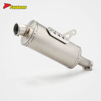 For CFMOTO 450Mt Stainless Steel Cat-Back Exhaust System OEM Fitment 2023-2025 Motorcycle Assembly Noise Cancellation OEM&DOM