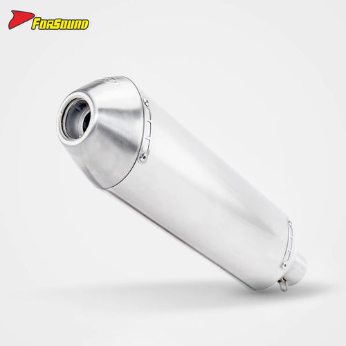 Universal Motorcycle Exhaust Pipe SS FMF Long Neck Tail Section Escape Fmf Exhaust Fit KAWASAKI-KLX230 KTM-ZXC SWM-SM500 ODM&OEM