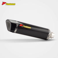 Stainless Steel Carbon Fiber 51Mm Roman Roman Clamp End Can Exhaust Pipe Universal Motorcycle Pipe