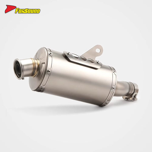 New FORSOUND 400X Stainless Steel Phoenix-Style Mid-Rear Section Exhaust Deep Note OEM Interface Compatible Scrambler/