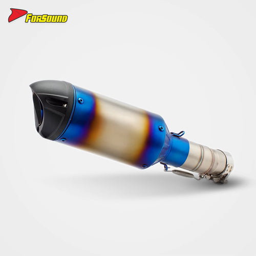 Stainless Steel 51Mm Exhaust Mid-Tail Exhaust Pipe for Ninja 400