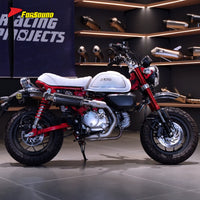 For Honda Monkey 125 Exhaust Vintage Small-Displacement Cannon-Style Full Exhaust System Urban Commute OEM Interface Compatible
