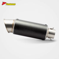 Universal Carbon Fiber Escape Muffler for Motorcycle Steel Models 390 Duke 752S Fz150 R3 Mt07 Mt09 Pcx125-New Condition OEM ODM