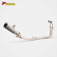 For CFMOTO Stainless Steel Carbon Fiber SR Full-Section Silencer Exhaust Pipe for CFMOTO 450SR 450NK Motorcycles Condition New