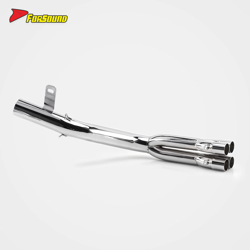 Exquisite and Heat Resistant Electroplating Motorcycle Full System Exhaust Pipe for HONDA CBX400F CB400F 1981-1984 Vintage Style