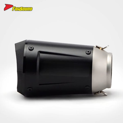 Stainless Steel 60Mm AR Angled Tail Section Exhaust Pipe for Universal Motorcycle Pipe