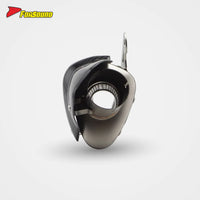 FORSOUND Yamaha MT10 Exhaust K10 Style Stainless Steel Tip Short Mid Tail 2015-2021 Slip Muffler YZF-R1 New