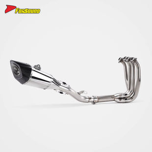 Exquisite and Heat Resistant New Condition 60Mm Stainless Steel Motorcycle Full System Exhaust Pipe for KAWASAKI ZX-6R ZX-4R