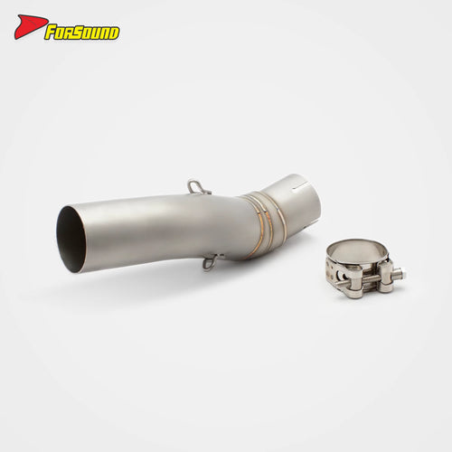 New FORSOUND for Cb400F Stainless Steel Mid-Section Bent Pipe Aftermarket Exhaust 2014-2025 Model Compatible